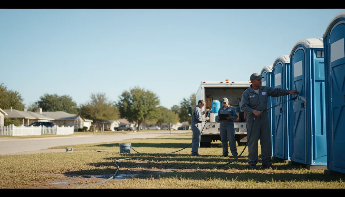Long-Term Portable Toilet Rental in Morgan City, LA near me
